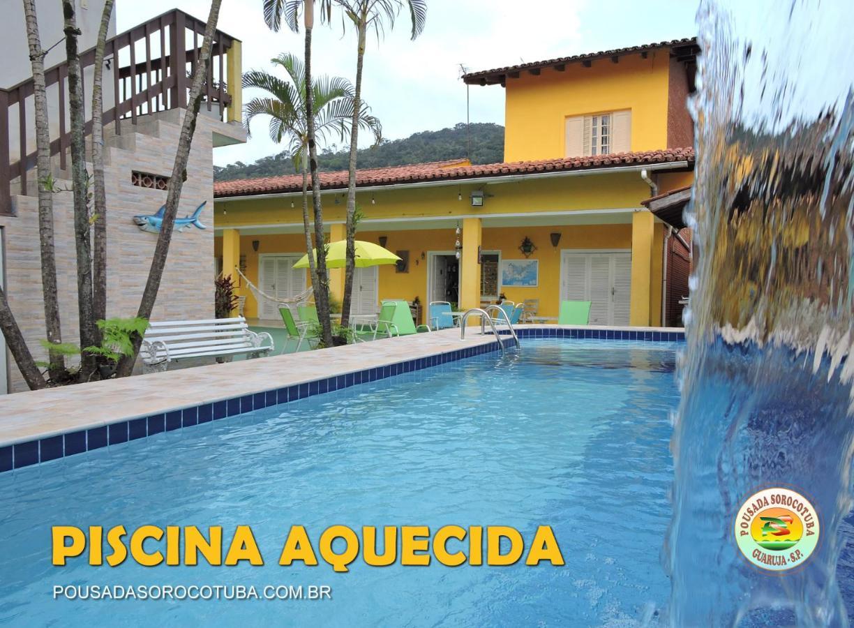 Pousada Sorocotuba - Piscina Aquecida Guarujá Esterno foto